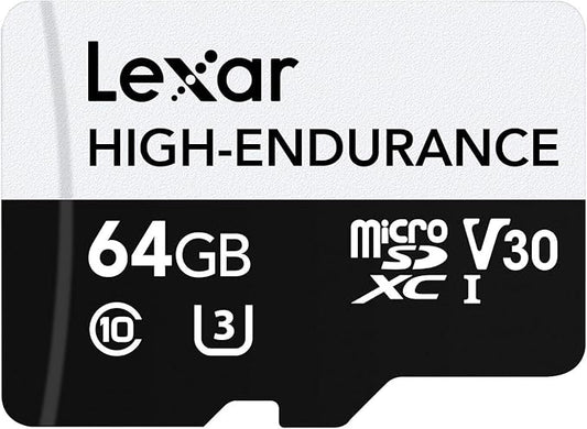 Lexar HIGH-ENDURANCE microSD(ドライブレコーダー・監視カメラに最適)