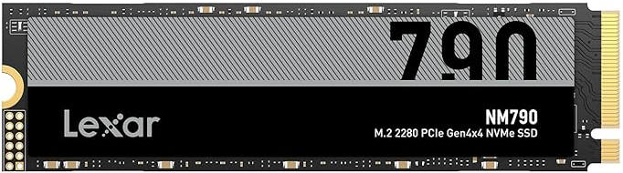 Lexar NM790 M.2 NVMe SSD PCIe Gen4x4 2TB（M.2 2280）