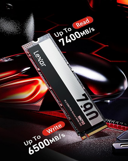 Lexar NM790 M.2 NVMe SSD PCIe Gen4x4 2TB（M.2 2280）