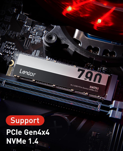 Lexar NM790 M.2 NVMe SSD PCIe Gen4x4 2TB（M.2 2280）