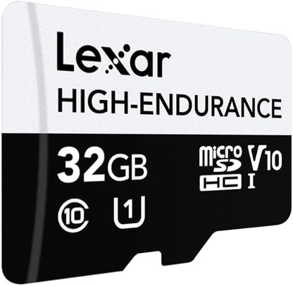Lexar HIGH-ENDURANCE microSD（ドライブレコーダー・監視カメラに最適）