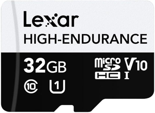 Lexar HIGH-ENDURANCE microSD（ドライブレコーダー・監視カメラに最適）