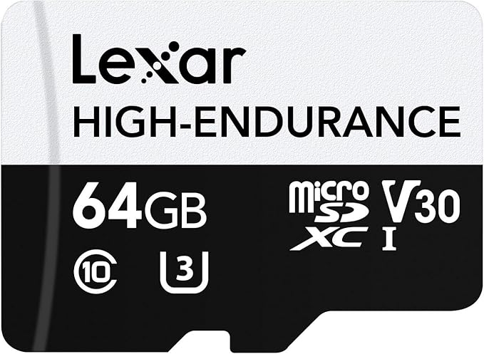 Lexar HIGH-ENDURANCE microSD（ドライブレコーダー・監視カメラに最適）