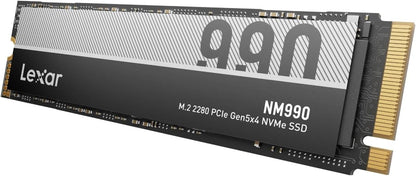 Lexar NM990 PCIe 5.0 x4 NVMe SSD（M.2） 右側から