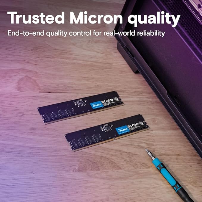 Crucial DDR5-5600 32GB デスクトップメモリ（DIMM）