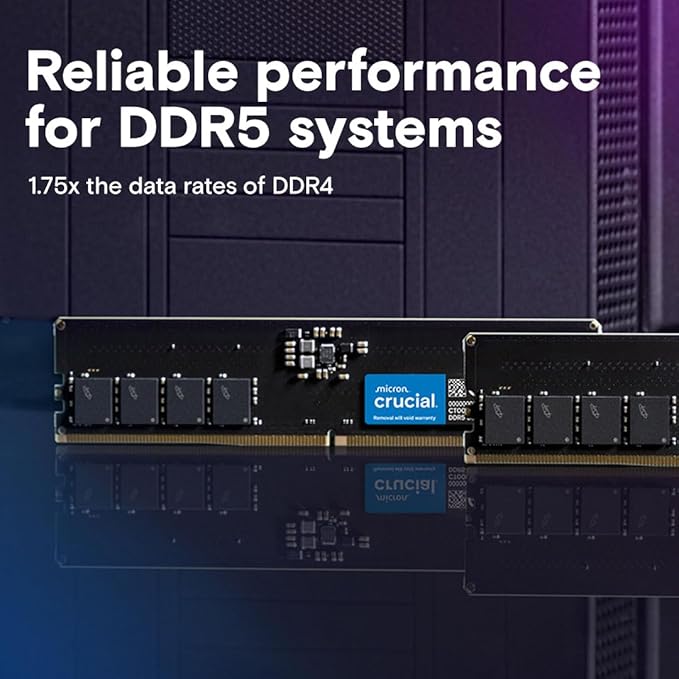 Crucial DDR5-5600 32GB デスクトップメモリ（DIMM）