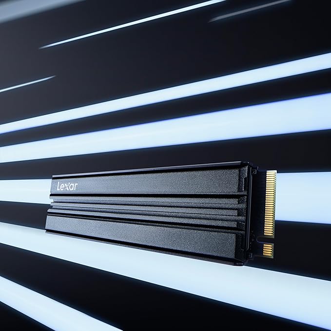 Lexar NM790 M.2 NVMe SSD PCIe Gen4（ヒートシンク付き）