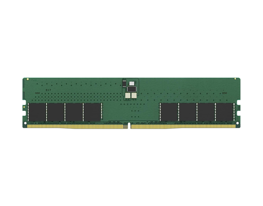 Kingston ValueRAM DDR5-5600 32GB デスクトップ用メモリの基板と端子